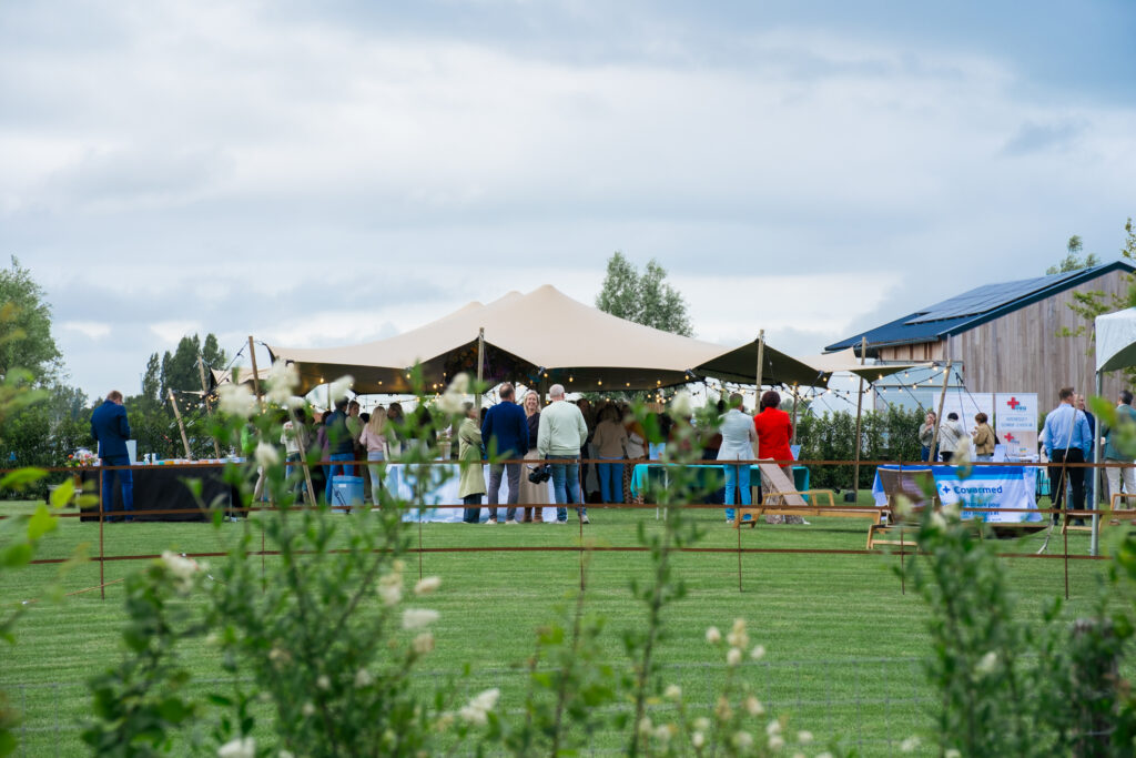 Bedrijfsevent met pagodetenten en stretchtent | XtraSpace